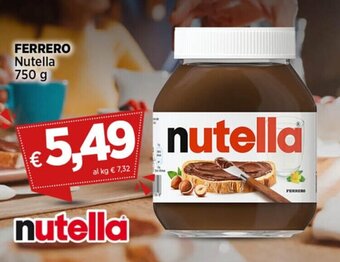 Coop FERRERO Nutella 750 g offerta