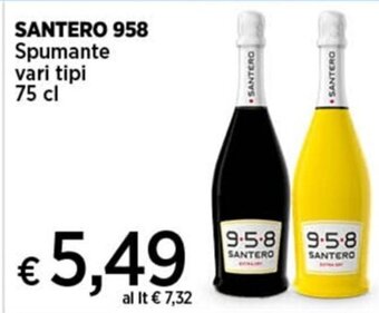 SANTERO 958 Spumante vari tipi 75 cl