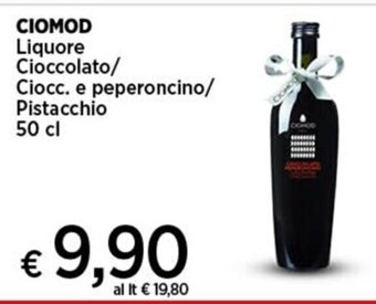 Coop CIOMOD Liquore Cioccolato 50 cl offerta