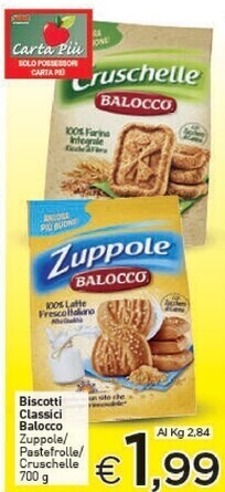 Crai Balocco biscotti classici offerta