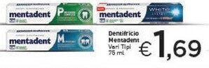 Mentadent dentifricio