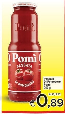 Crai Pomì passata di pomodoro offerta
