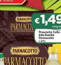 Crai Parmacotto prosciutto cotto alta qualità offerta