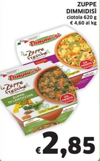 ZUPPE DIMMIDISI ciotola 620 g