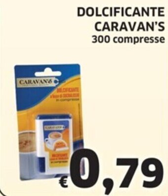 Ecu Discount DOLCIFICANTE CARAVAN'S 300 compresse offerta