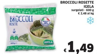 Ecu Discount BROCCOLI ROSETTE IGELA surgelati - 600 g offerta
