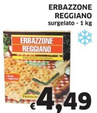 Ecu Discount ERBAZZONE REGGIANO surgelato - 1 kg offerta