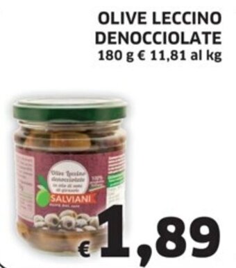 Ecu Discount OLIVE LECCINO DENOCCIOLATE 180 g offerta