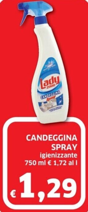 CANDEGGINA SPRAY igienizzante 750 ml
