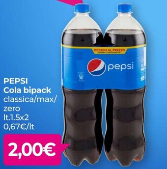 PEPSI Cola bipack classica/max/ zero It.1.5x2