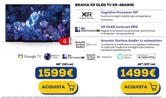 SONY BRAVIA XR OLED TV XR-48A90K 48" (121 cm)