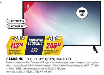 SAMSUNG TV QLED 32" QE32Q50AEUXZT