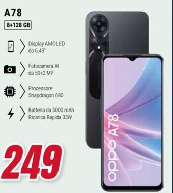 Trony OPPO A78 8+128 GB offerta