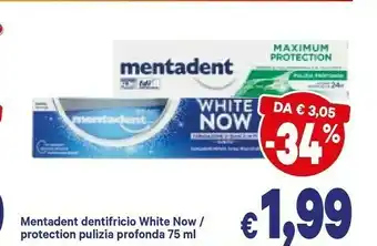 A&O Mentadent Dentifricio offerta