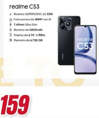 Trony Realme C53 offerta