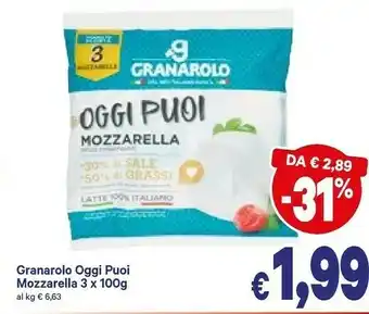 A&O Granarolo Mozzarella offerta