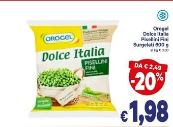 A&O Orogel Piselli offerta