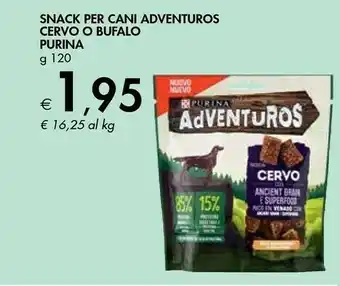 Bennet Purina Snack Per Cani Adventuros Cervo O Bufalo offerta