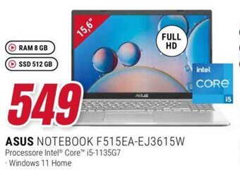 ASUS NOTEBOOK F515EA-EJ3615W