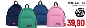 Galassia Eastpak zaino offerta