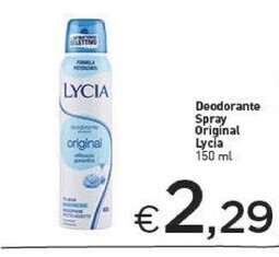 Crai Lycia deodorante spray original offerta