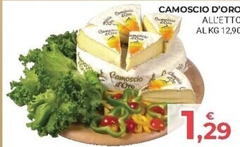 Eté Camoscio d'oro all'etto offerta