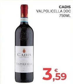 Eté Cadis doc offerta