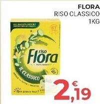 Eté Flora riso classico offerta