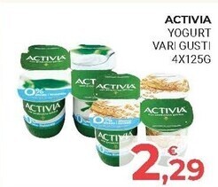 Eté Activia yogurt offerta