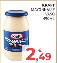 Eté Kraft mayonnaise vaso offerta