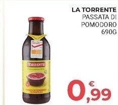 Eté La torrente passata di pomodoro offerta