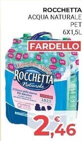 Eté Rocchetta acqua naturale offerta