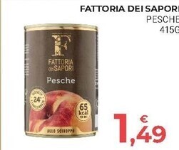Eté Fattoria dei sapori pesche offerta