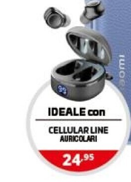 Comet Cellularline auricolari offerta