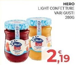 Eté Hero light confetture offerta