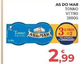 Eté Asdomar tonno vetro offerta