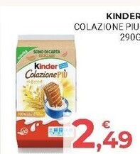 Eté Kinder colazione piu offerta