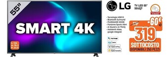 Expert Lg tv led 55 55uq7 offerta