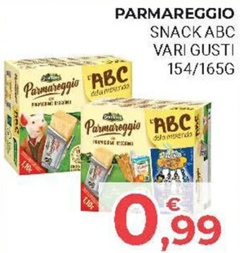 Eté PARMAREGGIO SNACK ABC 154/165 g offerta