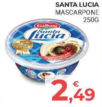 Eté SANTA LUCIA MASCARPONE 250 g offerta