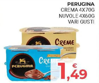 Eté PERUGINA CREMA 4X70G NUVOLE 4X60G offerta