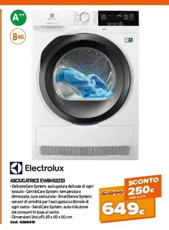 Electrolux Asciugatrice Rex