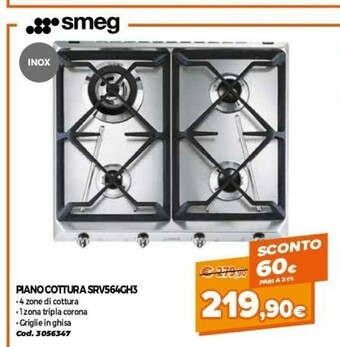Smeg Piano cottura
