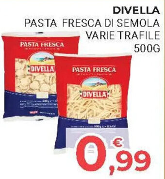 Eté DIVELLA PASTA FRESCA DI SEMOLA VARIE TRAFILE 500 G offerta