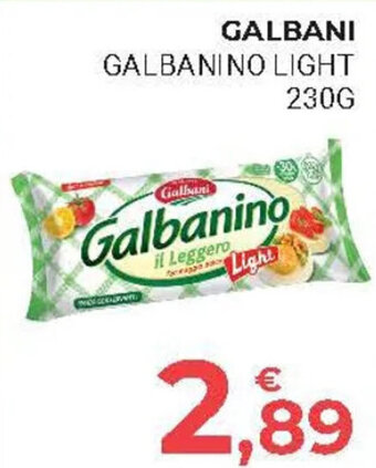 Eté GALBANI GALBANINO LIGHT 230G offerta