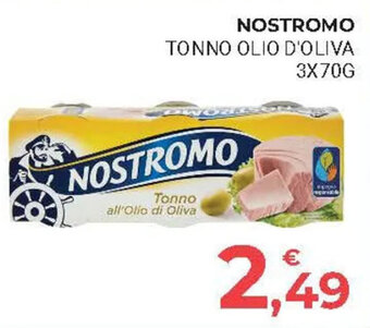 Eté NOSTROMO TONNO OLIO D'OLIVA 3X70G offerta