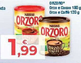 Eté ORZORO Orzo e Cacao 180 g Orzo e Caffè 120 g offerta