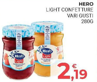 Eté HERO LIGHT CONFETTURE 280 g offerta