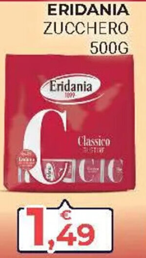 Eté ERIDANIA ZUCCHERO 500 G offerta