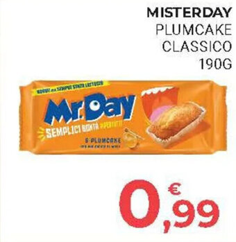 Eté MISTERDAY PLUMCAKE CLASSICO 190G offerta